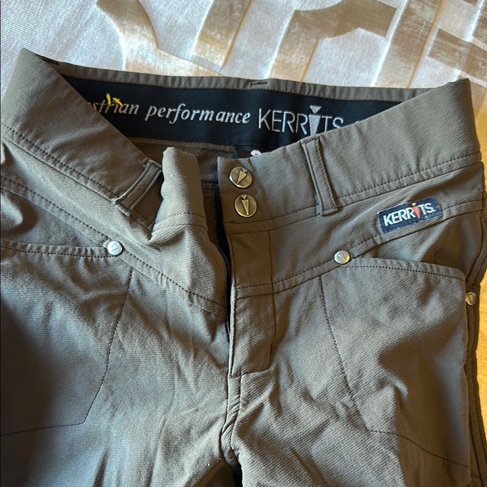 Kerrits Brown 🐎 Riding Pants + Free riding gloves